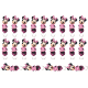 TMinnie Mouse cake toppers vafa